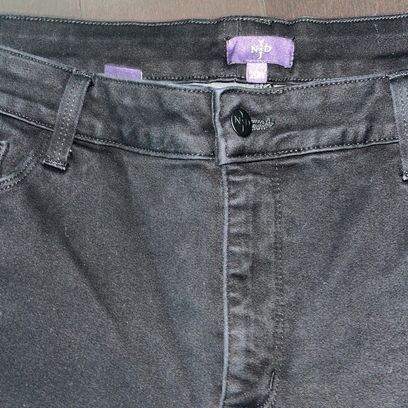 NYDJ  Leggings Lift Tuck Technology Black Jeans Style Zipper Size 20W - Picture 3 of 9